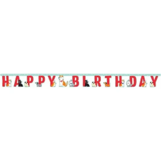 "Happy Birthday" Dog Print Decoration Kit image {2}