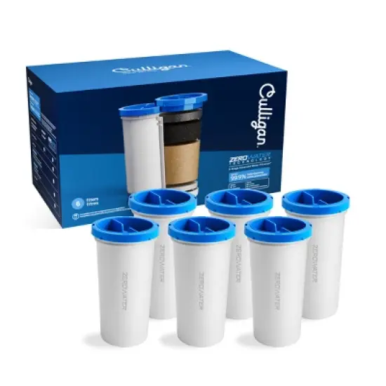 Culligan with ZeroWater Technology 6pk Replacement Filter image {1}