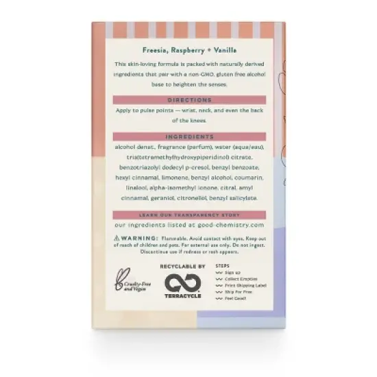 Good Chemistry&reg; Women's Eau De Parfum Perfume - Sugar Berry - 1.7 fl oz image {1}