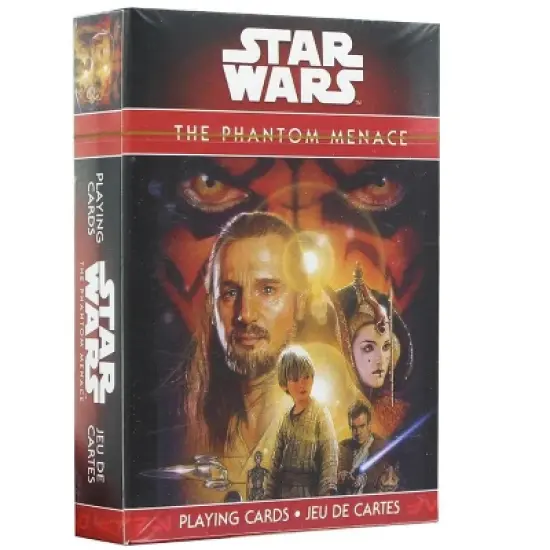 Aquarius Puzzles Star Wars The Phantom Menace Playing Cards image {2}