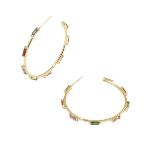 Kendra Scott Jessa Hoop Earrings image {3}