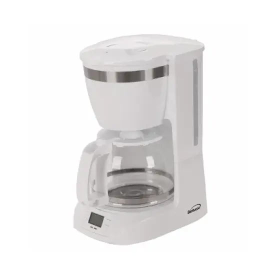 Brentwood 10 Cup Digital Coffe Maker in White image {4}