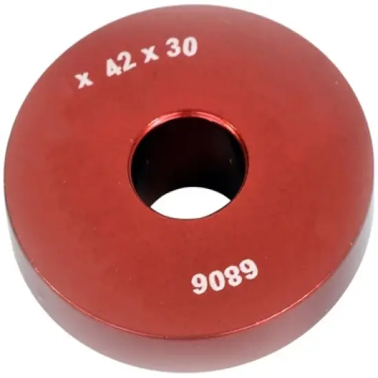 Wheels Manufacturing 30mm Open Bore Drift - 1/2" Red Anodized Aluminum image {1}