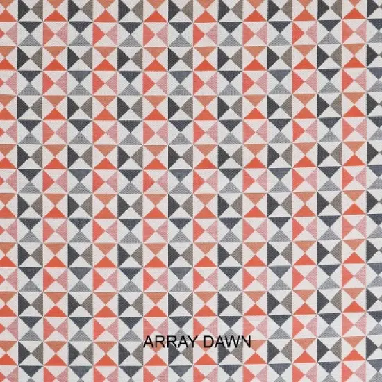 Sunbrella Outdoor Throw Pillow Indigo Blue/Coral image {2}