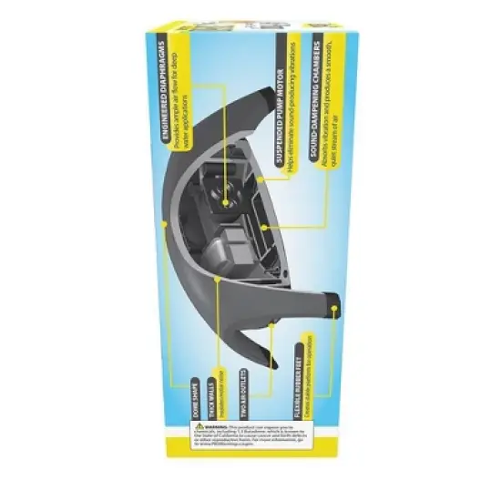 Tetra Whisper Quiet Powerful Airflow Air Pump 30 to 60gal for Aquariums image {5}