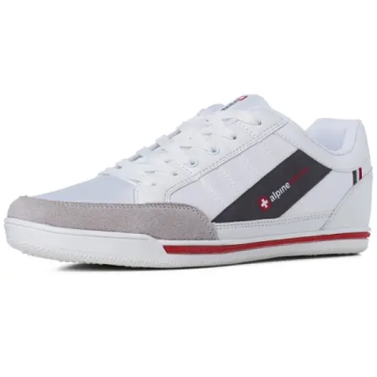Alpine Swiss Mens Stefan Suede Trim Retro Fashion Sneakers image {8}