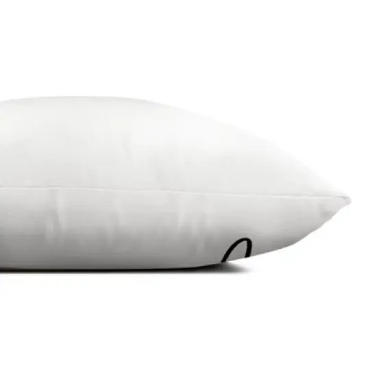 Creative Products Unwind Script White and Black 14x20 Indoor / Outdoor Pillow image {2}