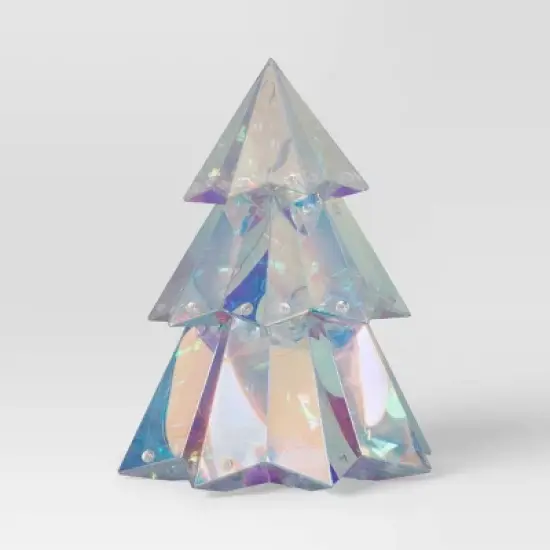 9.6" Christmas Lit Iridescent Tree Decor - Wondershop&trade; image {2}