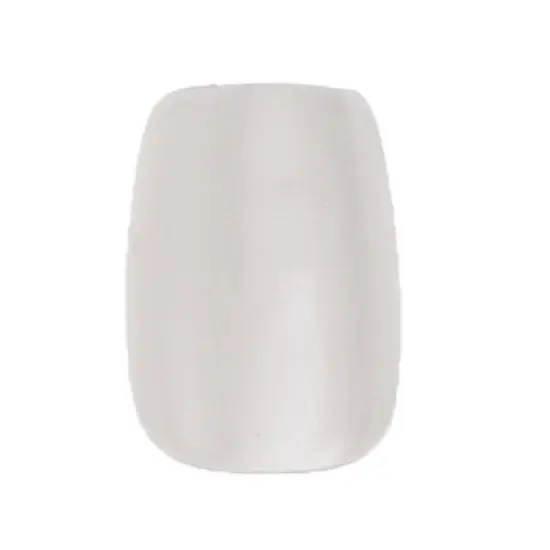 Unique Bargains Women's Full Coverage Fake Nails XS White 1 Pc image {2}