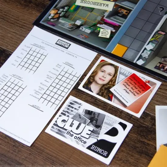 CLUE: The Office - Dunder Mifflin Collectible Mystery Board Game, Ages 9+, 2-6 Players image {7}