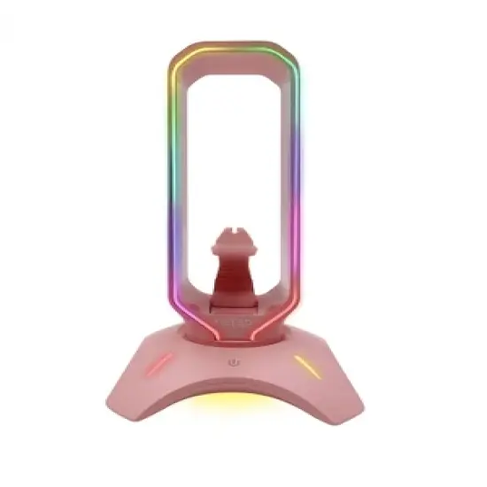 Tilted Nation 3-IN-1 RGB Headset Holder - Pink image {1}