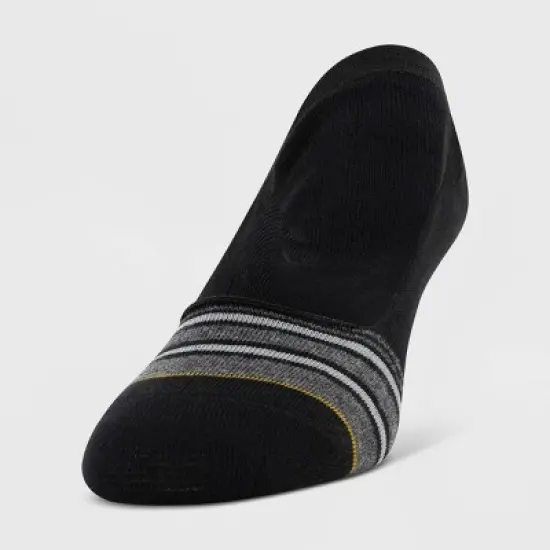 All Pro Women's 6pk Sport Liner Socks - White/Black/Gray 4-10: Moisture Wicking, Hidden Gel Heel Grip image {2}