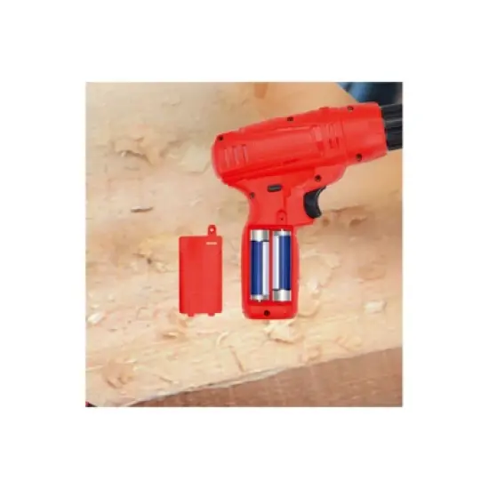 Insten Mini Power Tool Drill Set with 3 Drill Bits, Pretend Construction and Building Toys for Kids image {2}