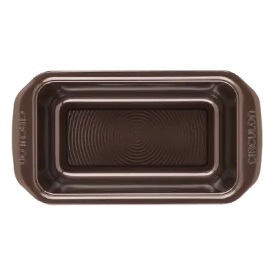 Circulon 9"x5" Loaf Pan Chocolate: Nonstick Rectangle Aluminum Baking Dish, Oven-Safe, Dishwasher-Safe image {6}