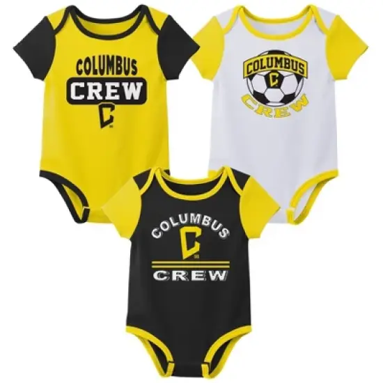 MLS Columbus Crew Infant Boys' 3pk Bodysuit image {4}