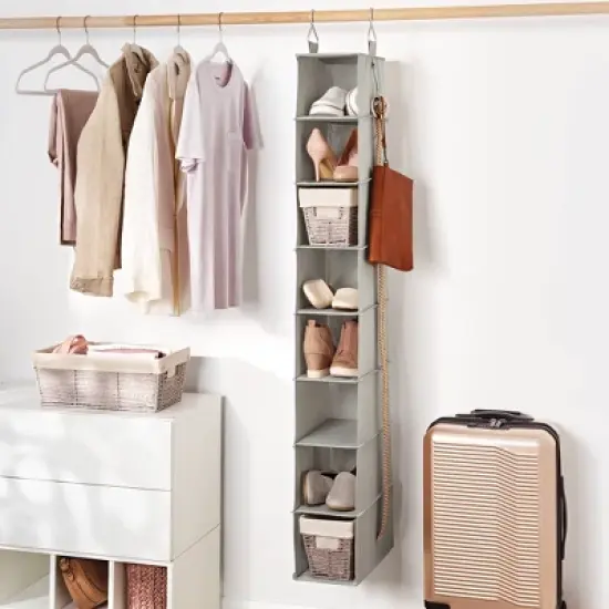 8 Shelf Hanging Fabric Shoe Organizer - Brightroom&trade; image {1}