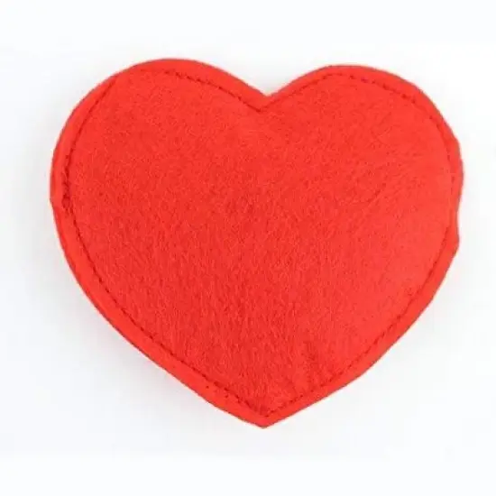 Imperial Cat Red Felt Heart Catnip Toy, Pack of 2 image {1}