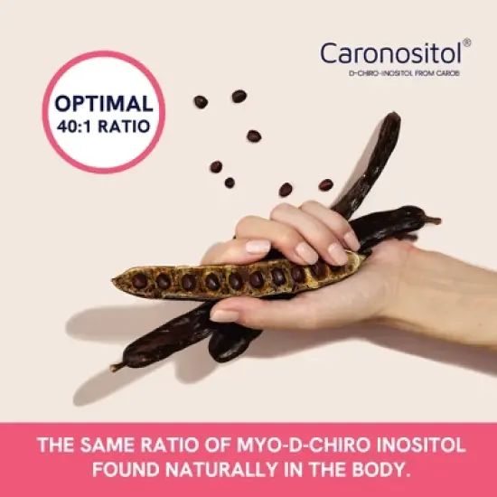 Myo-Inositol & D-Chiro Inositol for Women's Hormone Balance, Ideal 40:1 Ratio, Menstrual Cycle & Ovarian Health Support Supplement, SMNutrition, 120ct image {6}