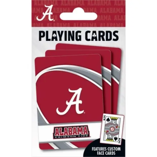 MasterPieces Officially Licensed NCAA Alabama Crimson Tide Playing Cards - 54 Card Deck for Adults image {4}