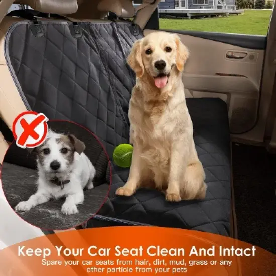 Dog Car Seat Cover Waterproof Scratchproof Pet Car Rear Protector Mat Pet image {8}