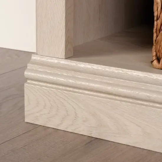 43.78" Decorative Bookshelf Brown 3 Number Of Shelves Chestnut - Sauder image {3}