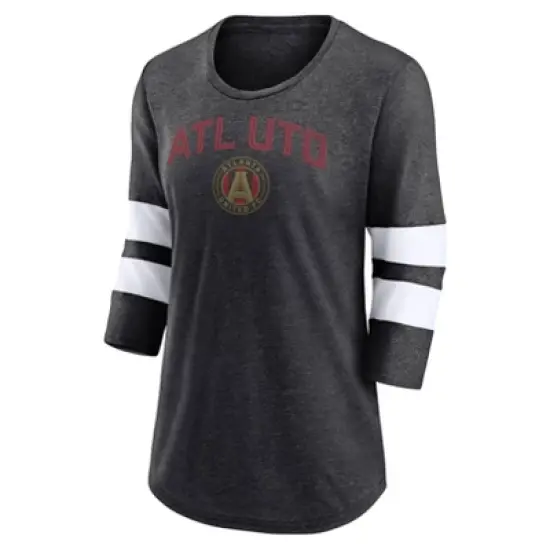 MLS Atlanta United FC Women's 3/4 Sleeve Tri-Blend T-Shirt image {1}
