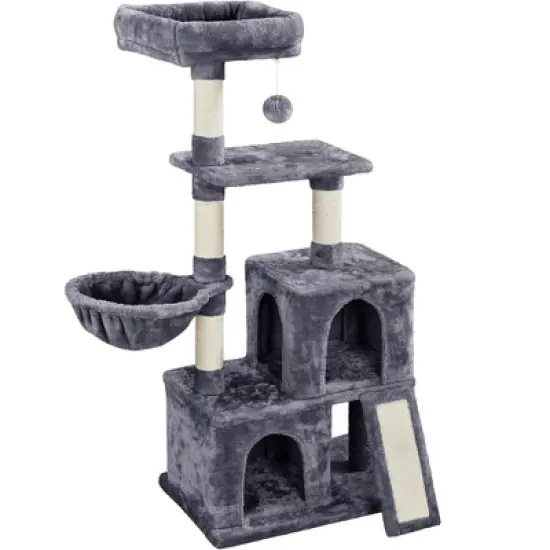 Yaheetech 4-Level Luxury Cat Tower for Cats and Kittens image {1}