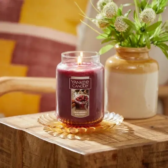 Cranberry Chutney 22oz Original Large Jar - Yankee Candle image {3}