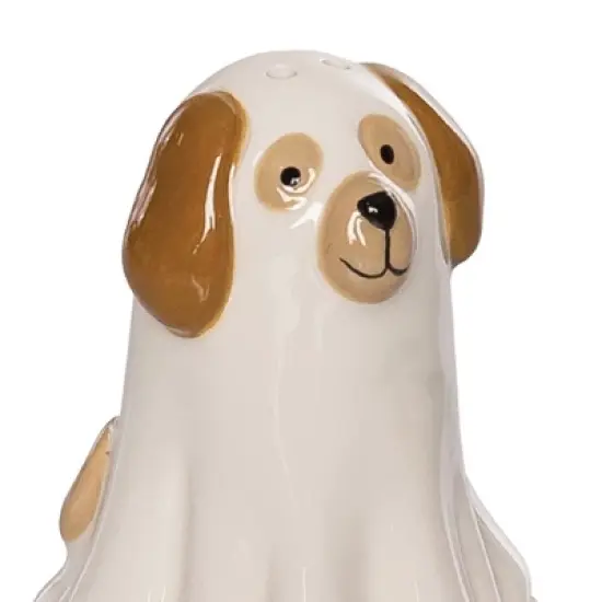 Gallerie II Ghost Dogs Halloween Costume Dolomite Salt & Pepper Shakers Set of 2 image {1}