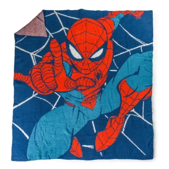 Spiderman 50x60 Feather Knit Throw image {5}