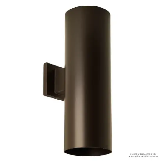 Urban Ambiance Luxury Contemporary Outdoor Wall Light,  18"H x 6"W,  Olde Bronze Finish, UHP1064 image {6}