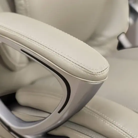 Works Executive Office Chair with Air Technology Comfortable Cream - Serta image {10}