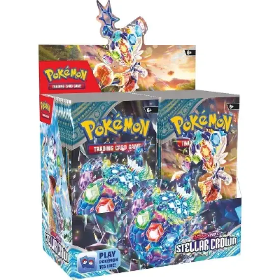 Pokemon Scarlet & Violet Stellar Crown Booster Display (2-Pack) image {1}
