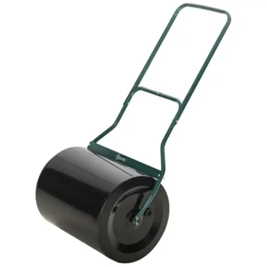 Outsunny 20-Inch Push/Tow Behind Lawn Roller Filled with 16 Gal Water or Sand, Perfect for Flattening Sod in the Garden image {8}