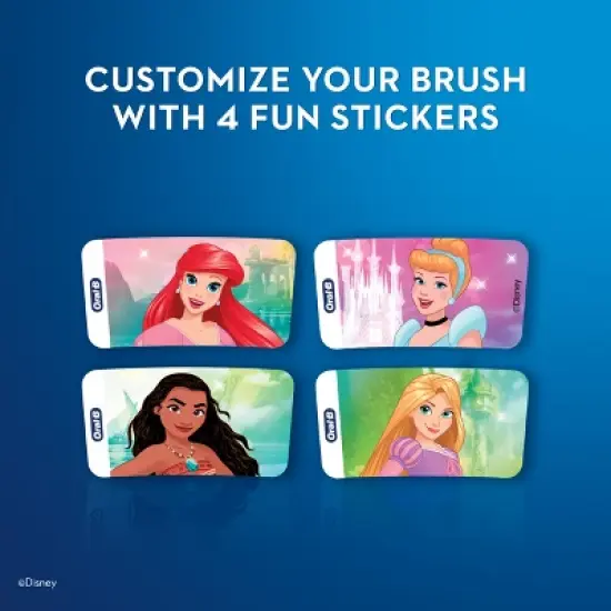 Oral-B Kids Disney Princesses Electric Toothbrush for 3+ Kids image {7}