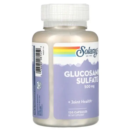 Solaray Glucosamine Sulfate, 500 mg, 120 Capsules image {3}