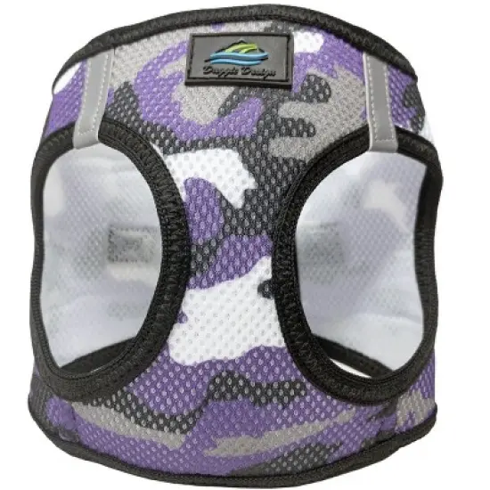 Doggie Design American River Dog Harness Camouflage Collection-Purple image {3}