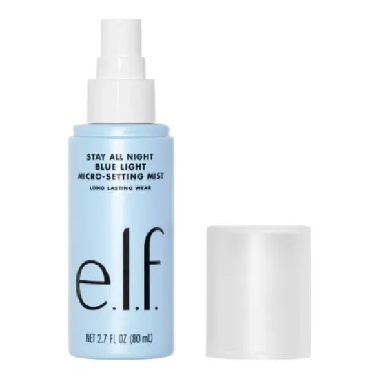 e.l.f. Stay All Night Blue Light Micro-Setting Mist - 2.7 fl oz image {6}