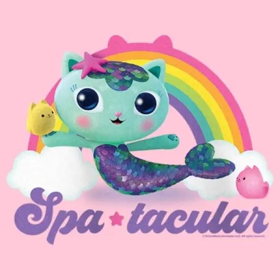 Girl's Gabby's Dollhouse Spa-Tacular MerCat T-Shirt image {1}