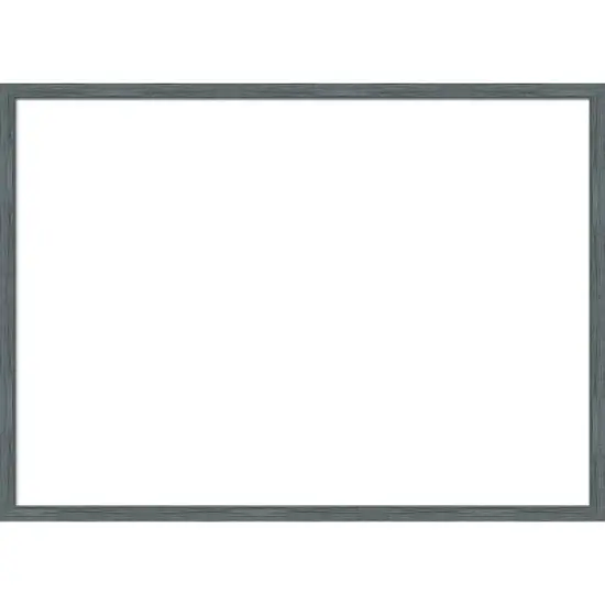 Amanti Art Dixie Blue Grey Rustic Narrow Framed Dry Erase Magnetic Board image {14}