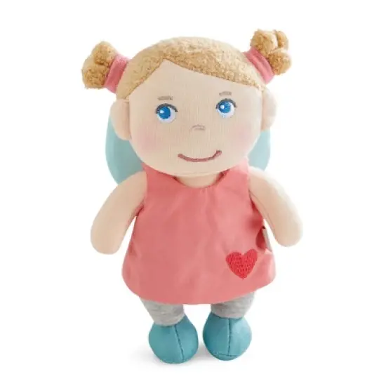 HABA Guardian Angel Mini Doll Lucy- Tiny 6" Angel Baby Doll, A First Baby Doll for Toddlers 1-3 & Angel Plush Toys for Baby Shower Gifts image {8}