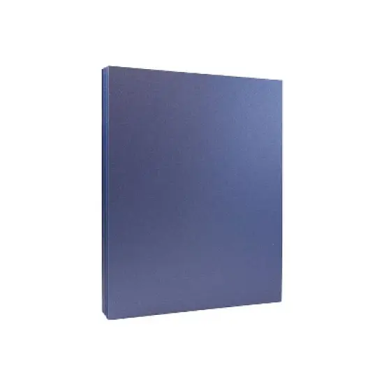 JAM Paper 110 lb. Cardstock Paper 8.5" x 11" Sapphire Blue Stardream 50 Sheets/Pack (173SD8511SI285) image {1}