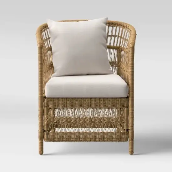 Mulberry 3pc Patio Chat Set - Natural - Threshold&trade; image {3}