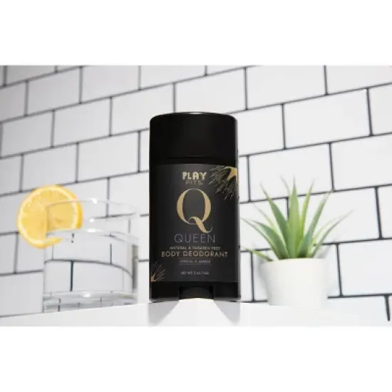 Play Pits Queen Natural Solid Deodorant - 2.65oz image {4}