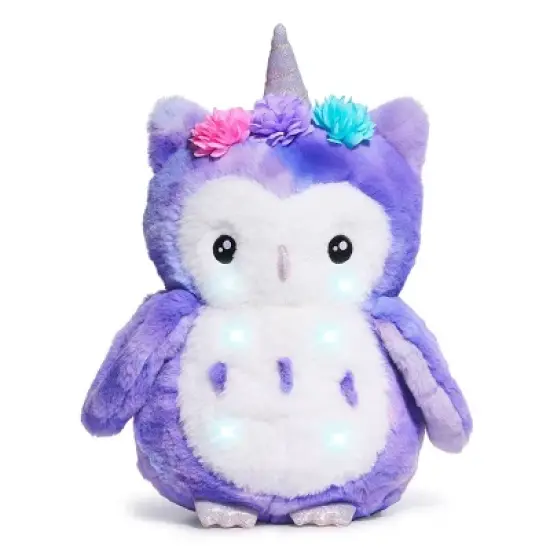 FAO Schwarz 14" LED Owlicorn with Sound Toy Plush image {5}