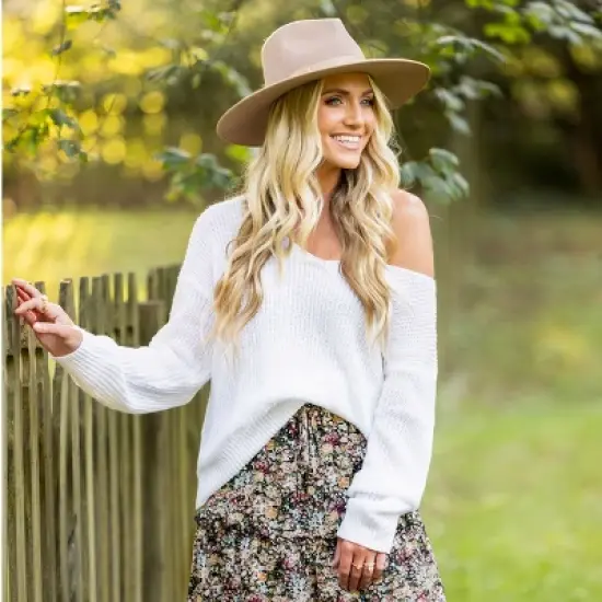 Women's Ditsy Floral Drawstring A-Line Skirt - Cupshe image {3}