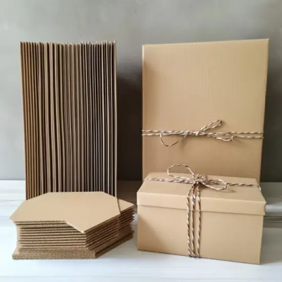 Unique Bargains Sturdy Chipboard Sheets for Book Binding Cover 10 Pcs image {5}
