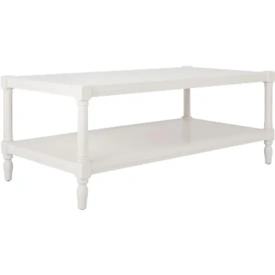 Bela Coffee Table - White - Safavieh image {3}