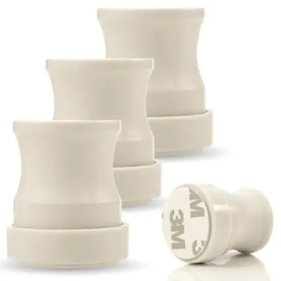 Impresa (3 Pack) Magnetic Safety Lock Key for Childproof Cabinet Locks - Includes 3 Adhesive Magnetic Key Holders White image {7}