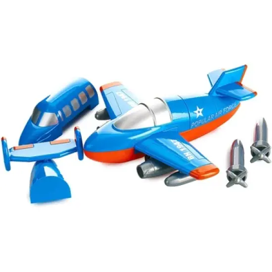 Popular Playthings Magnetic Build-a-Truck Plane image {2}